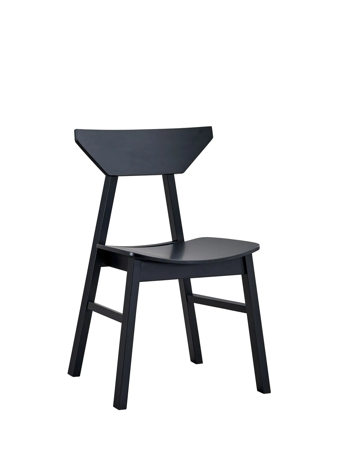 Briar Black Finish Side Chair (Set of 4) — view 1