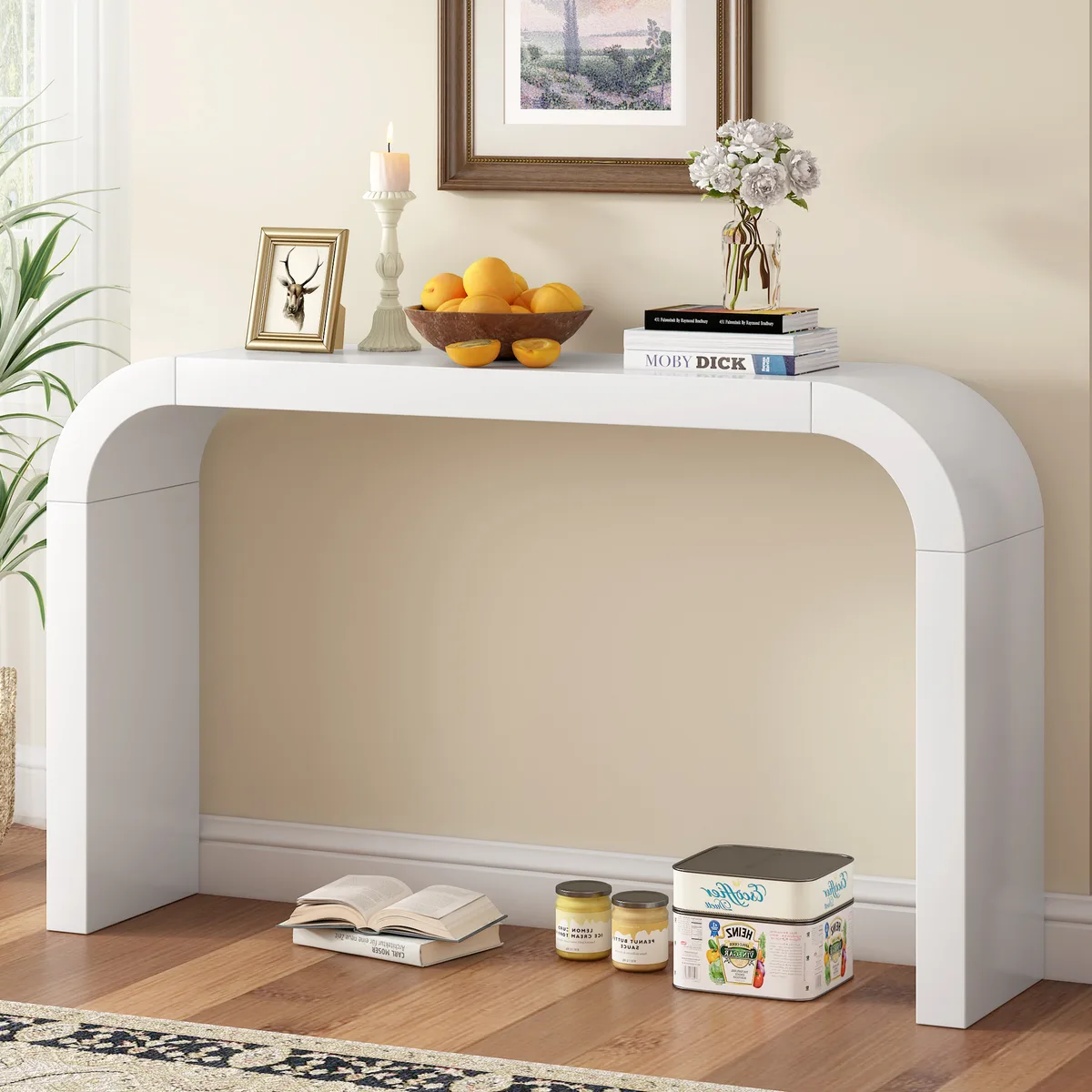 Modern Minimalist Console Table — view 1