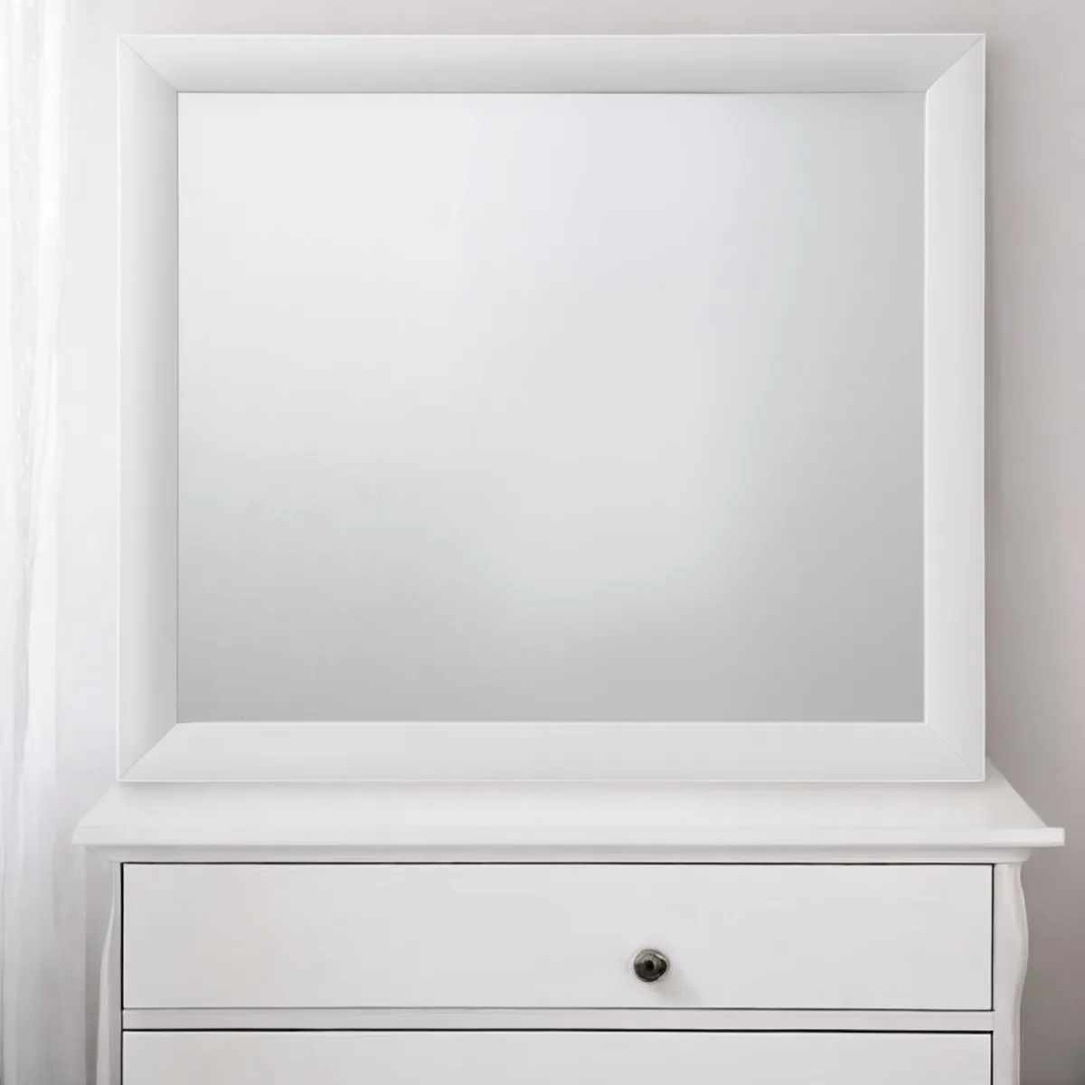 Ireland Mirror in White 21705 — view 1