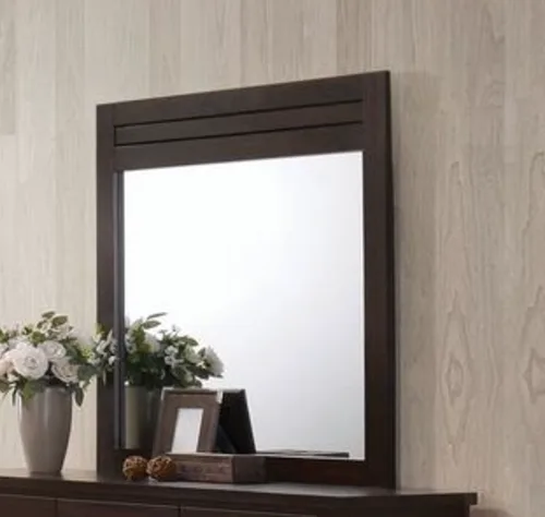 Panang Mirror in Mahogany 23374 — view 1
