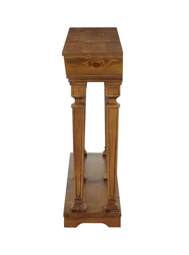 Garrison Console Table in Oak 97252 — view 3