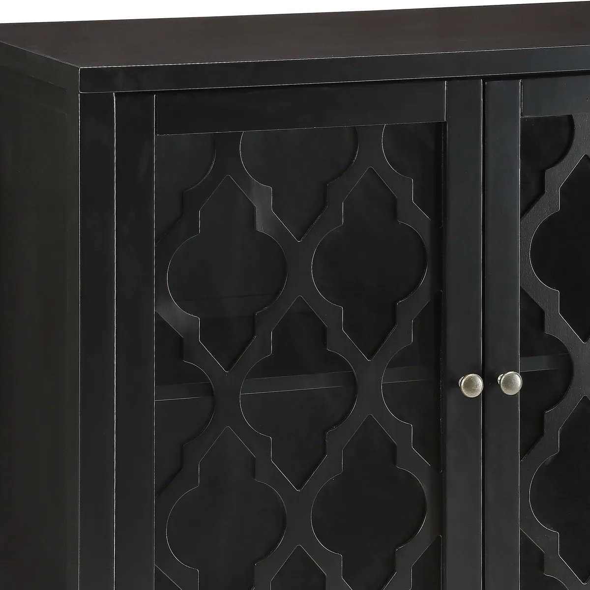 Ceara Console Table in Black 97382 — view 3