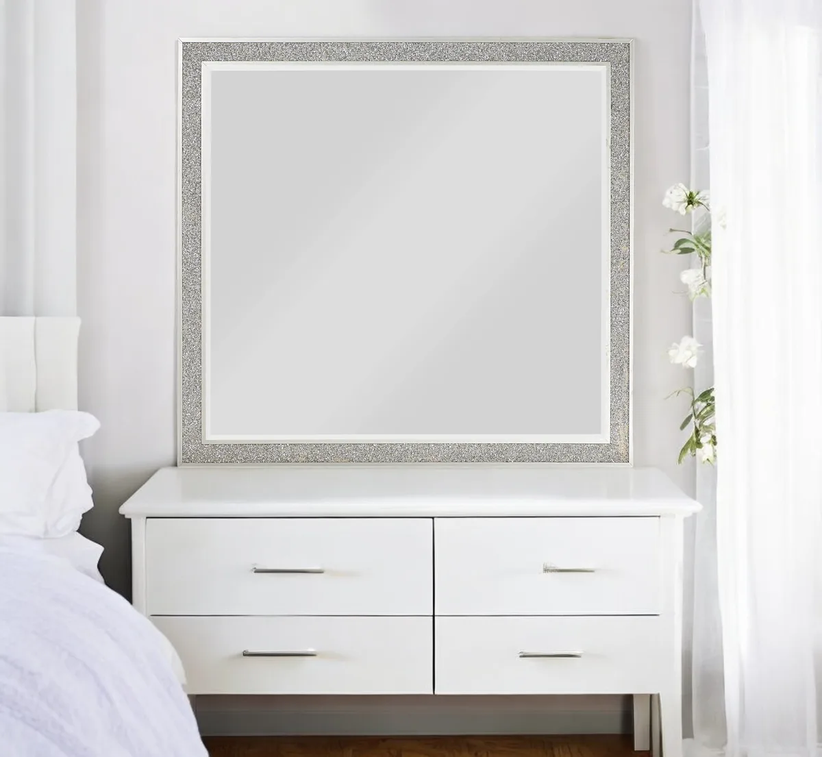 Sliverfluff Mirror, Mirrored & Champagne Finish — view 1