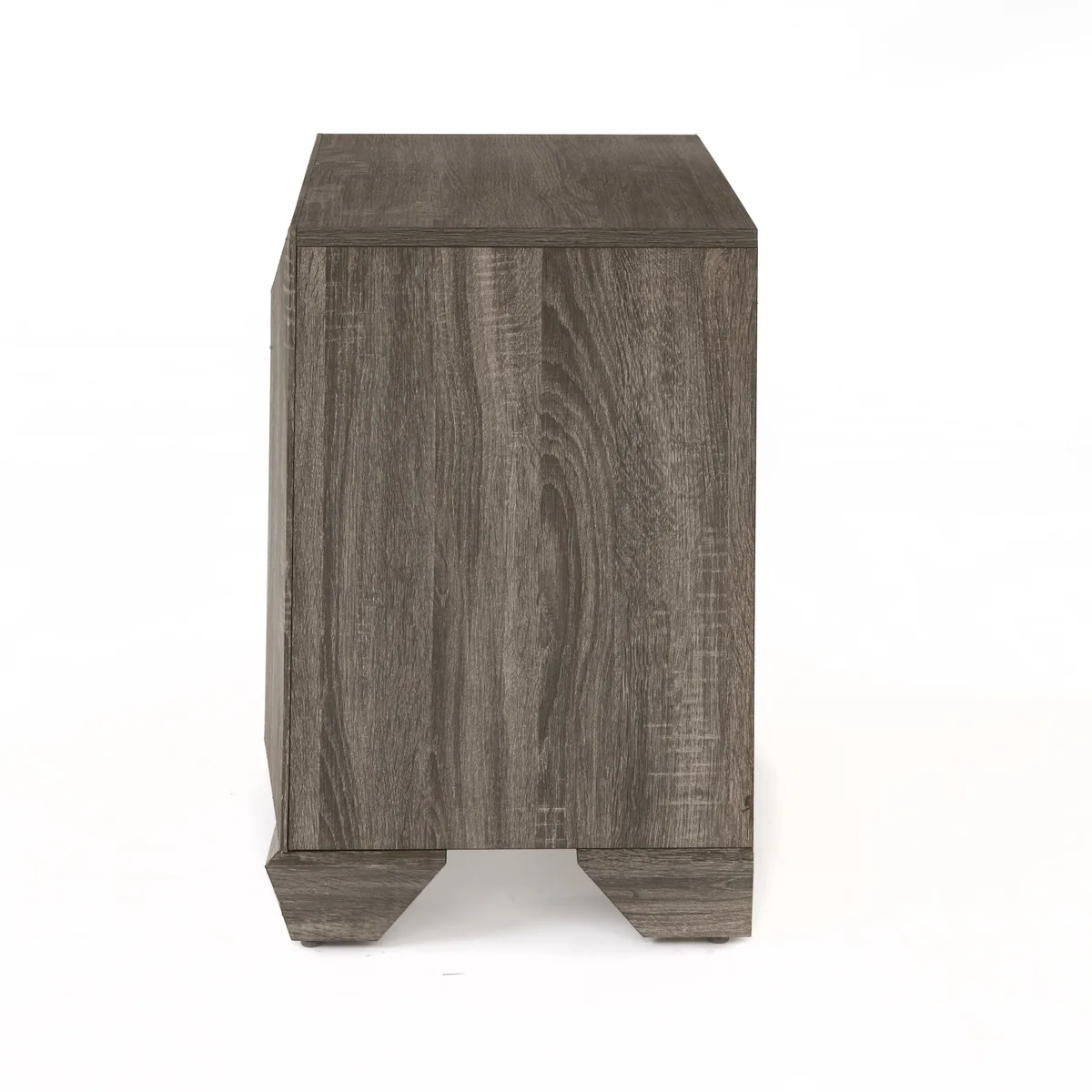 Lyndon Nightstand in Weathered Gray Grain 26023 — view 2