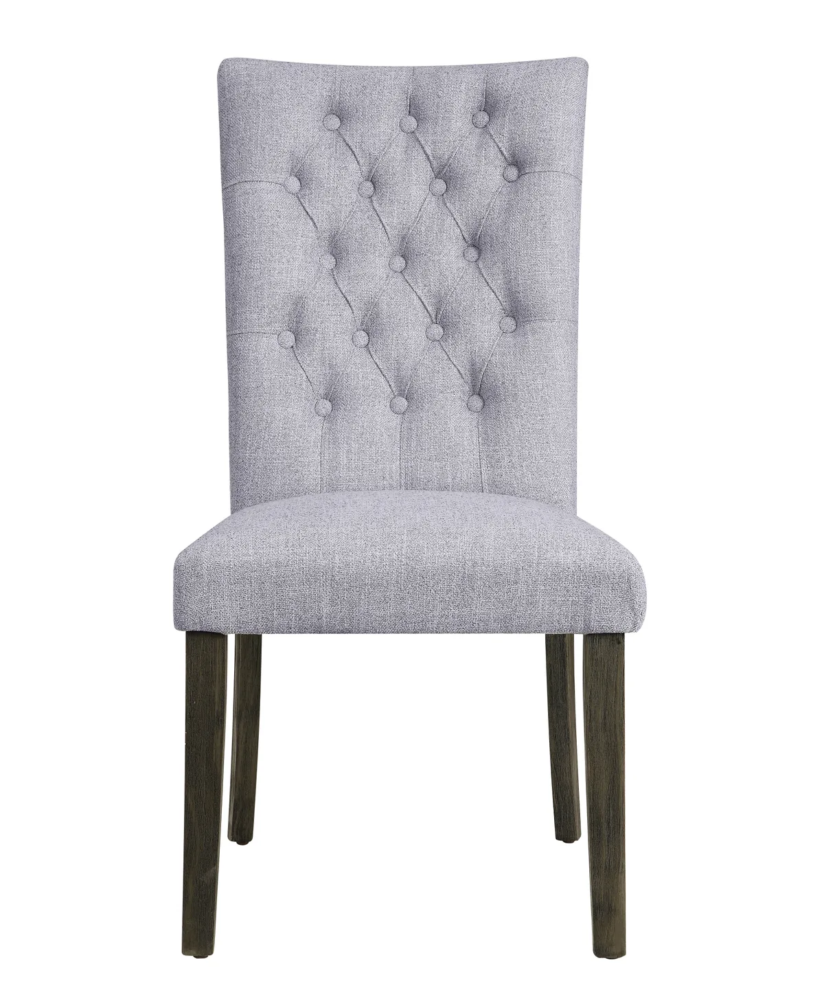 Merel Side Chair (Set - 2) in Gray Fabric & Gray Oak 70168 — view 3