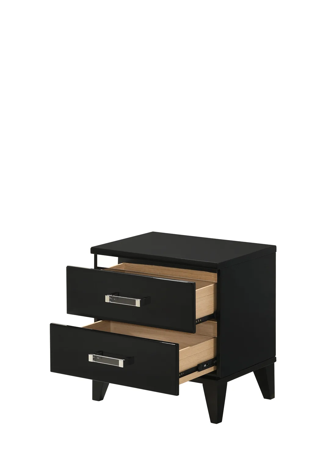 Chelsie Nightstand• Black Finish 27413 — view 3