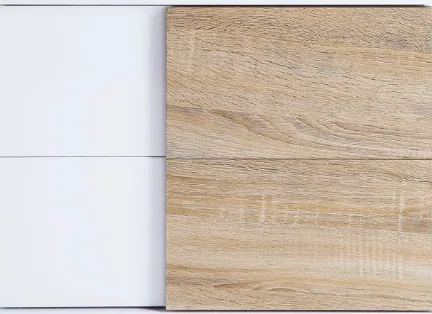 Verux End Table, White High Gloss 84932 — view 2